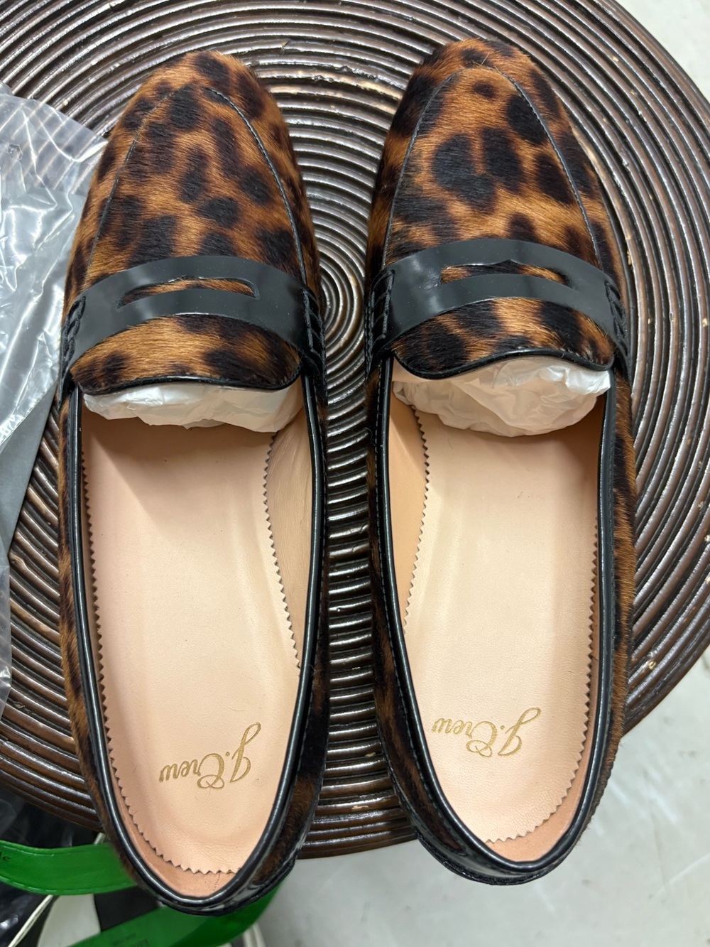 J. Crew Haircalf Academy Penny Loafers. Size 9. New.